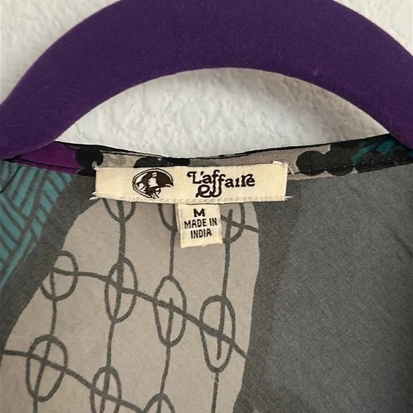 L’affaire sheet swimsuit cover tunic embellished M - Picture 2 of 10